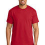 Gildan Mens DryBlend Moisture Wicking Short Sleeve Crewneck T-Shirt - Red