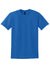 Gildan 8000/G800 Mens DryBlend Moisture Wicking Short Sleeve Crewneck T-Shirt Royal Blue Flat Front