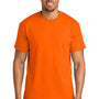 Gildan Mens DryBlend Moisture Wicking Short Sleeve Crewneck T-Shirt - Safety Orange