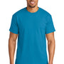 Gildan Mens DryBlend Moisture Wicking Short Sleeve Crewneck T-Shirt - Sapphire Blue