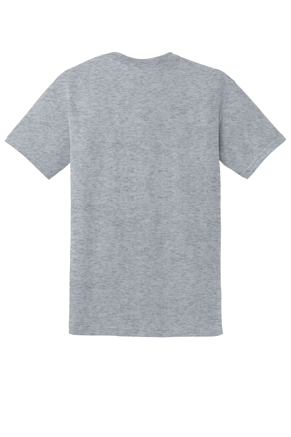 Gildan 8000/G800 Mens DryBlend Moisture Wicking Short Sleeve Crewneck T-Shirt Sport Grey Flat Back