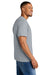 Gildan 8000/G800 Mens DryBlend Moisture Wicking Short Sleeve Crewneck T-Shirt Sport Grey Model Side