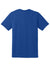 Gildan 8000/G800 Mens DryBlend Moisture Wicking Short Sleeve Crewneck T-Shirt Sport Royal Blue Flat Back