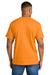 Gildan 8000/G800 Mens DryBlend Moisture Wicking Short Sleeve Crewneck T-Shirt Tennessee Orange Model Back