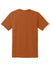 Gildan 8000/G800 Mens DryBlend Moisture Wicking Short Sleeve Crewneck T-Shirt Texas Orange Flat Back