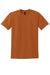 Gildan 8000/G800 Mens DryBlend Moisture Wicking Short Sleeve Crewneck T-Shirt Texas Orange Flat Front