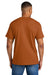 Gildan 8000/G800 Mens DryBlend Moisture Wicking Short Sleeve Crewneck T-Shirt Texas Orange Model Back