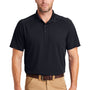 CornerStone Mens Select Moisture Wicking Short Sleeve Polo Shirt - Dark Navy Blue