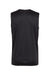 C2 Sport 5130 Mens Moisture Wicking Tank Top Black Flat Back