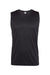 C2 Sport 5130 Mens Moisture Wicking Tank Top Black Flat Front