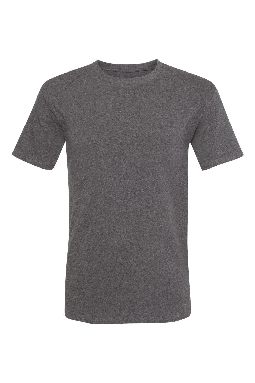 Badger 1000 Mens FitFlex Performance Moisture Wicking Short Sleeve Crewneck T-Shirt Charcoal Grey Flat Front