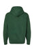 C2 Sport 5500 Mens Hooded Sweatshirt Hoodie Forest Green Flat Back