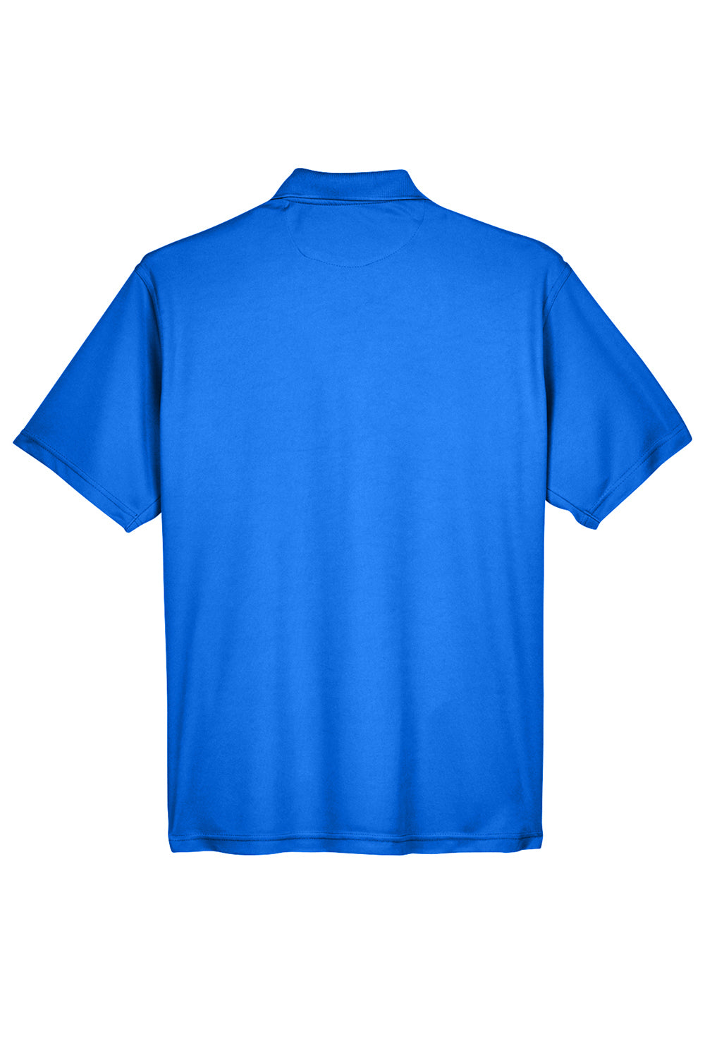 UltraClub 8210/8210T Mens Cool & Dry Moisture Wicking Short Sleeve Polo Shirt Royal Blue Flat Back