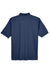 UltraClub 8210/8210T Mens Cool & Dry Moisture Wicking Short Sleeve Polo Shirt Navy Blue Flat Back