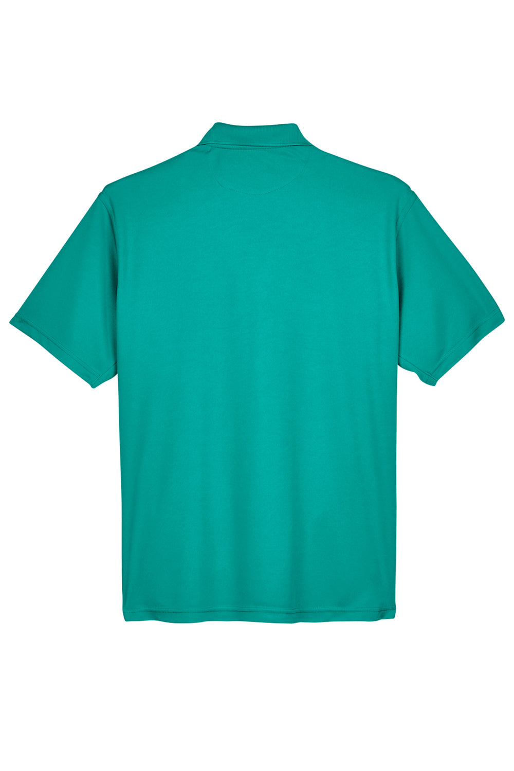 UltraClub 8210/8210T Mens Cool & Dry Moisture Wicking Short Sleeve Polo Shirt Jade Green Flat Back