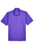 UltraClub 8210/8210T Mens Cool & Dry Moisture Wicking Short Sleeve Polo Shirt Purple Flat Front