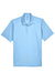 UltraClub 8210/8210T Mens Cool & Dry Moisture Wicking Short Sleeve Polo Shirt Columbia Blue Flat Front