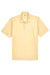 UltraClub 8210/8210T Mens Cool & Dry Moisture Wicking Short Sleeve Polo Shirt Yellow Haze Flat Front