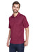 UltraClub 8210/8210T Mens Cool & Dry Moisture Wicking Short Sleeve Polo Shirt Maroon Model 3q