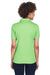 UltraClub 8210L Womens Cool & Dry Moisture Wicking Short Sleeve Polo Shirt Light Green Model Back