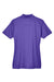 UltraClub 8210L Womens Cool & Dry Moisture Wicking Short Sleeve Polo Shirt Purple Flat Back