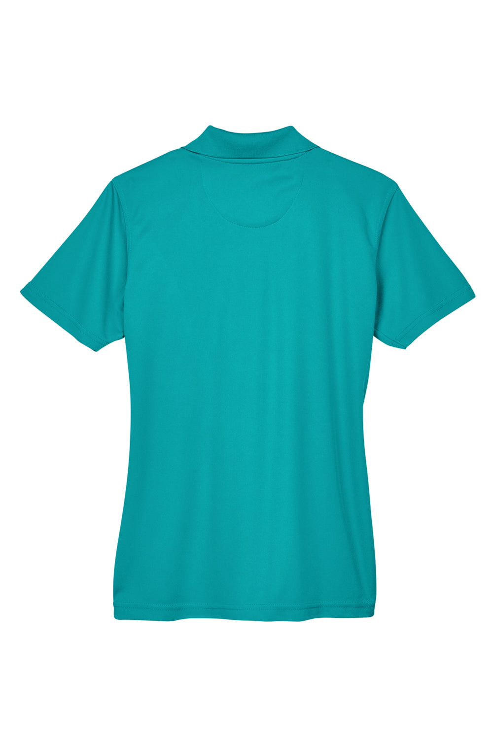 UltraClub 8210L Womens Cool & Dry Moisture Wicking Short Sleeve Polo Shirt Jade Green Flat Back