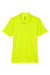 UltraClub 8210L Womens Cool & Dry Moisture Wicking Short Sleeve Polo Shirt Bright Yellow Flat Front