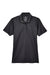 UltraClub 8210L Womens Cool & Dry Moisture Wicking Short Sleeve Polo Shirt Black Flat Front