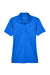 UltraClub 8210L Womens Cool & Dry Moisture Wicking Short Sleeve Polo Shirt Royal Blue Flat Front