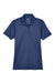 UltraClub 8210L Womens Cool & Dry Moisture Wicking Short Sleeve Polo Shirt Navy Blue Flat Front