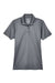 UltraClub 8210L Womens Cool & Dry Moisture Wicking Short Sleeve Polo Shirt Charcoal Grey Flat Front