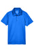 UltraClub 8210Y Youth Cool & Dry Moisture Wicking Short Sleeve Polo Shirt Royal Blue Flat Front