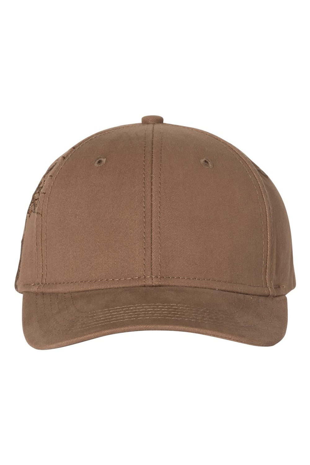 Dri Duck 3345 Mens Lineman Hat Field Khaki Flat Front