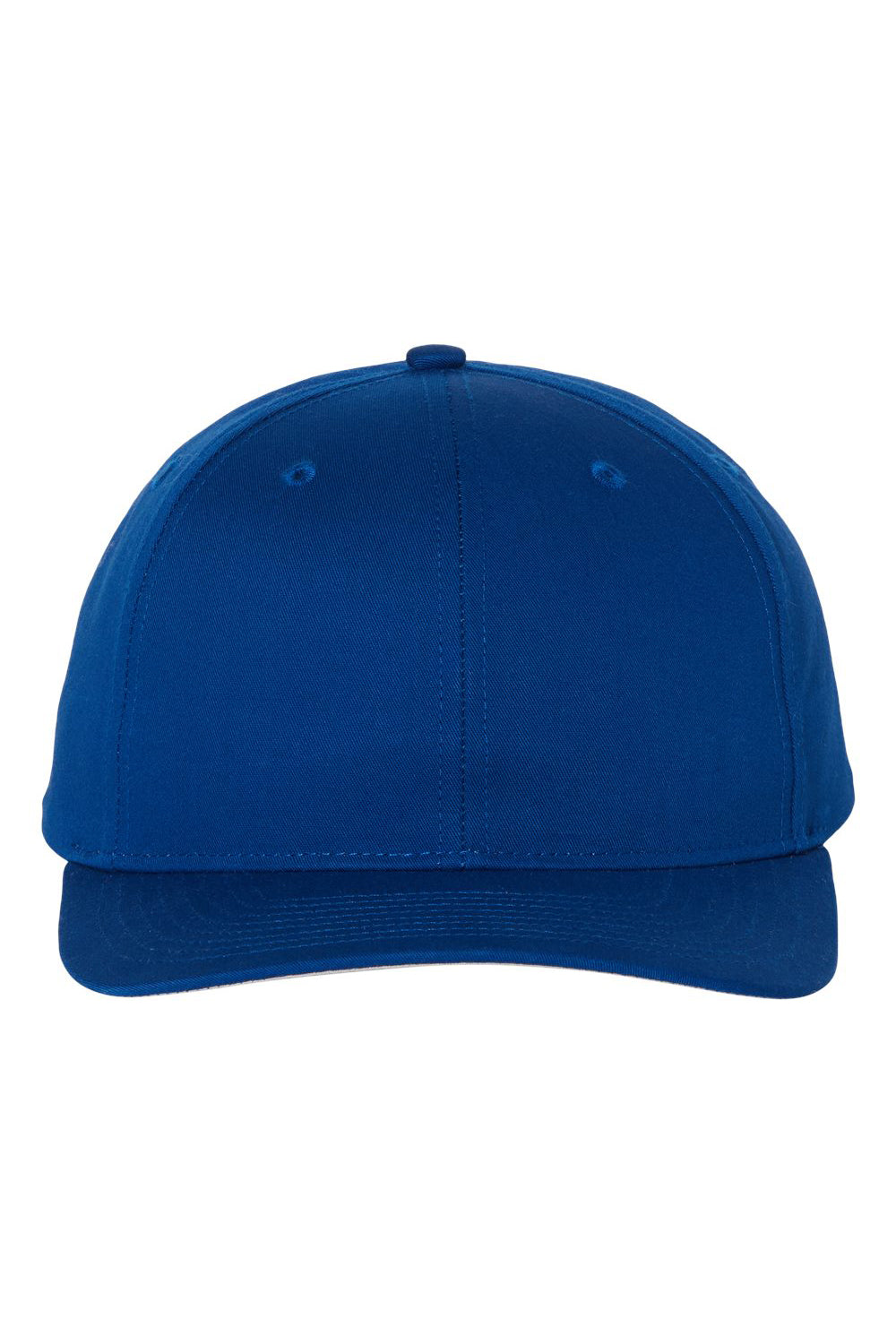 Richardson 212 Mens Pro Twill Snapback Hat Royal Blue Flat Front