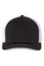 Richardson 172 Mens Pulse Sportmesh R-Flex Hat Black/White Flat Front