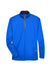 UltraClub 8230 Mens Cool & Dry Moisture Wicking 1/4 Zip Sweatshirt Kyanos Blue Flat Front