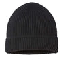 Atlantis Headwear Mens Sustainable Finish Edge Cuffed Beanie - Black - NEW