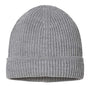 Atlantis Headwear Mens Sustainable Finish Edge Cuffed Beanie - Light Grey Melange - NEW