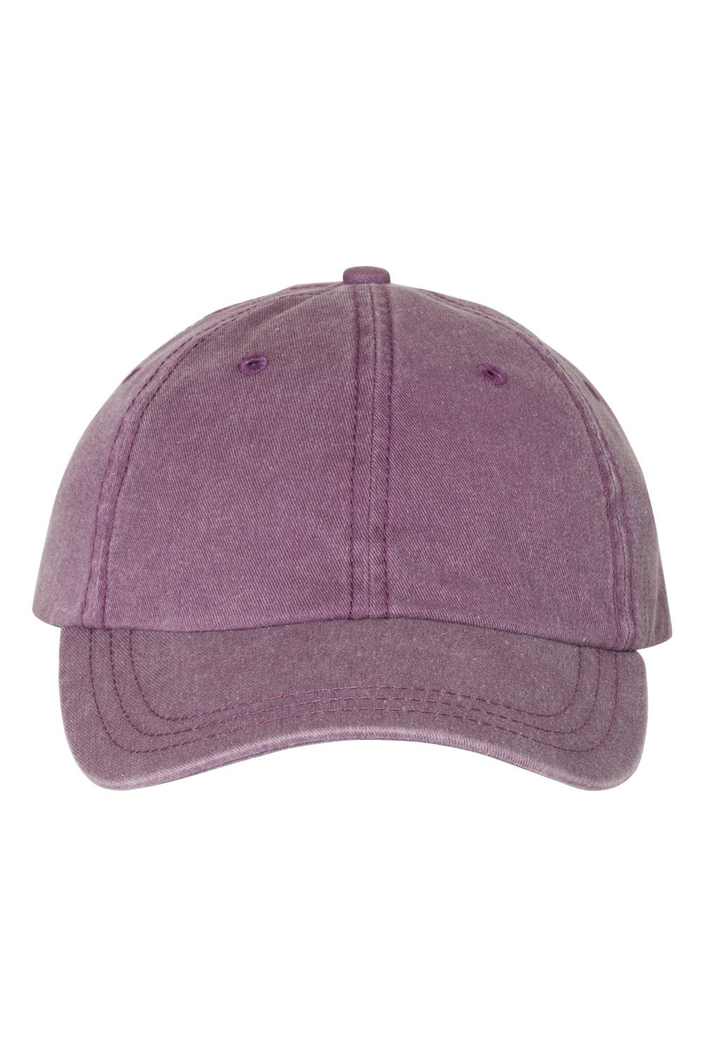 Sportsman SP500 Mens Pigment Dyed Hat Wine Flat Front