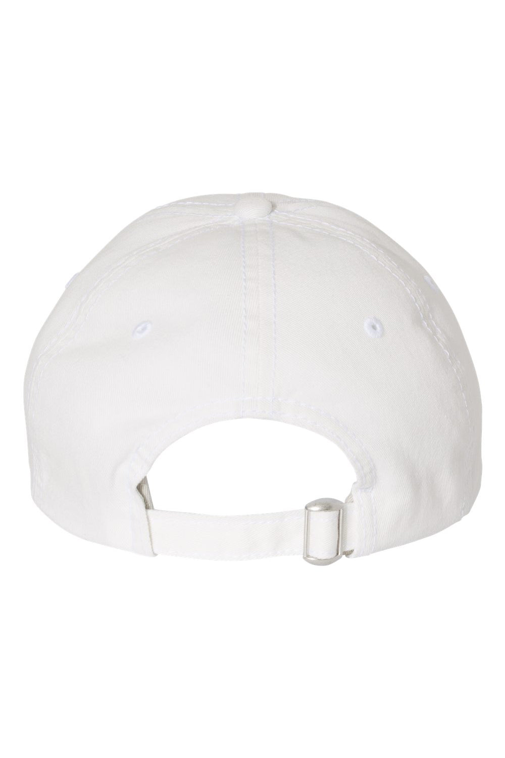 Sportsman SP500 Mens Pigment Dyed Adjustable Hat White Flat Back