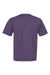 Champion CD100 Mens Garment Dyed Short Sleeve Crewneck T-Shirt Grape Soda Purple Flat Back