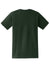 Gildan 8300/G830 Mens DryBlend Moisture Wicking Short Sleeve Crewneck T-Shirt w/ Pocket Forest Green Flat Back