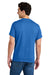 Gildan 8300/G830 Mens DryBlend Moisture Wicking Short Sleeve Crewneck T-Shirt w/ Pocket Royal Blue Model Back