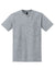 Gildan 8300/G830 Mens DryBlend Moisture Wicking Short Sleeve Crewneck T-Shirt w/ Pocket Sport Grey Flat Front