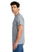 Gildan 8300/G830 Mens DryBlend Moisture Wicking Short Sleeve Crewneck T-Shirt w/ Pocket Sport Grey Model Side