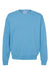 Champion CD400 Mens Garment Dyed Crewneck Sweatshirt Delicate Blue Flat Front