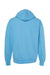 Champion CD450 Mens Garment Dyed Hooded Sweatshirt Hoodie Delicate Blue Flat Back