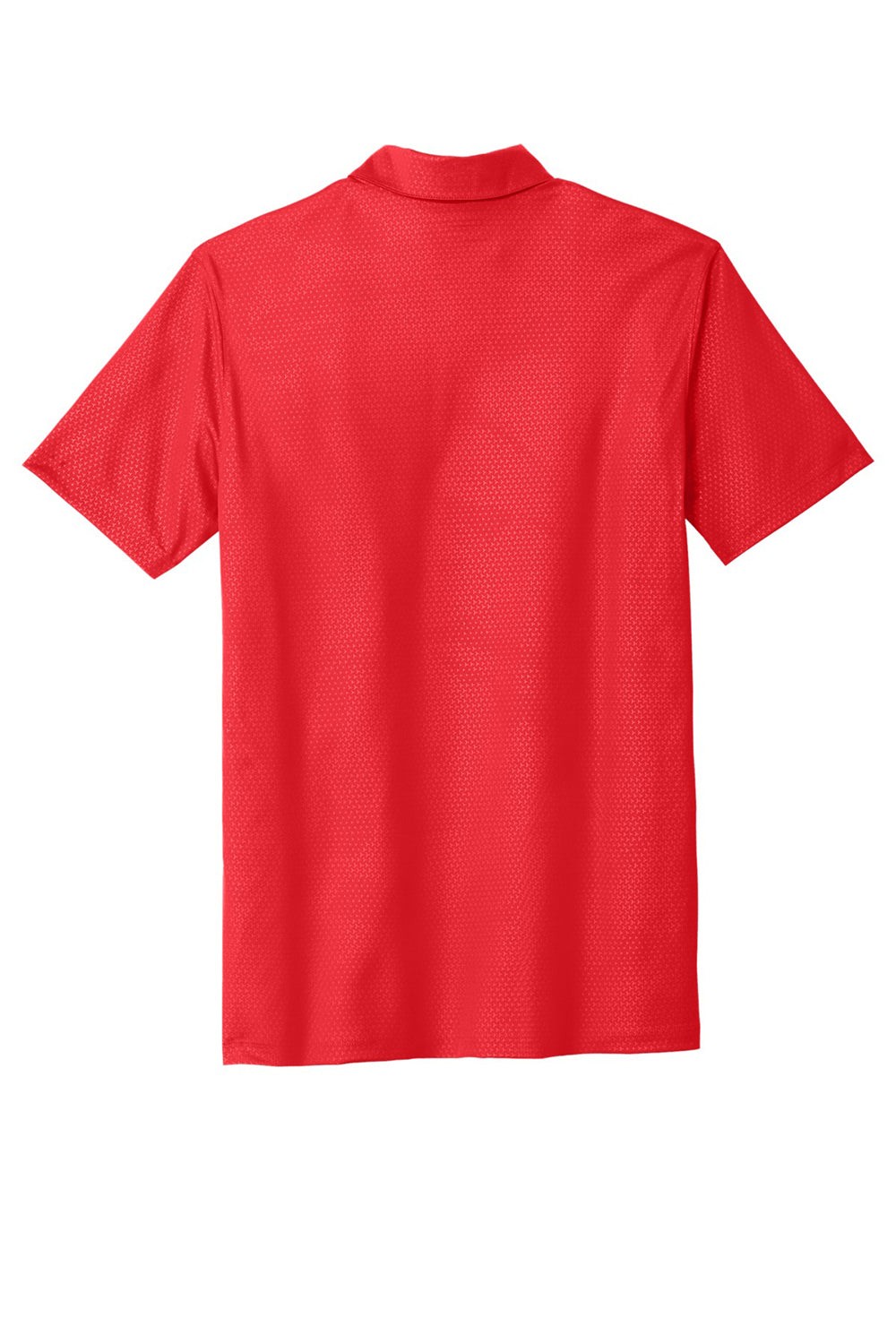 Nike 838964 Mens Dri-Fit Moisture Wicking Short Sleeve Polo Shirt University Red Flat Back
