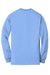 Gildan 8400/G840 Mens DryBlend Moisture Wicking Long Sleeve Crewneck T-Shirt Carolina Blue Flat Back