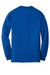 Gildan 8400/G840 Mens DryBlend Moisture Wicking Long Sleeve Crewneck T-Shirt Royal Blue Flat Back